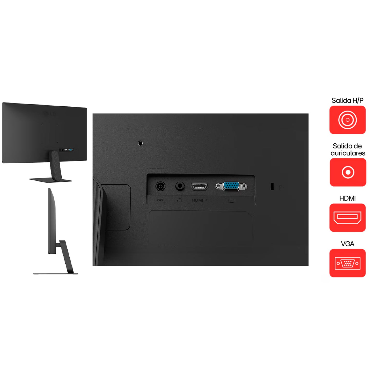 Monitor LG 24U411A-B IPS Full HD 120HZ 24" HDR10