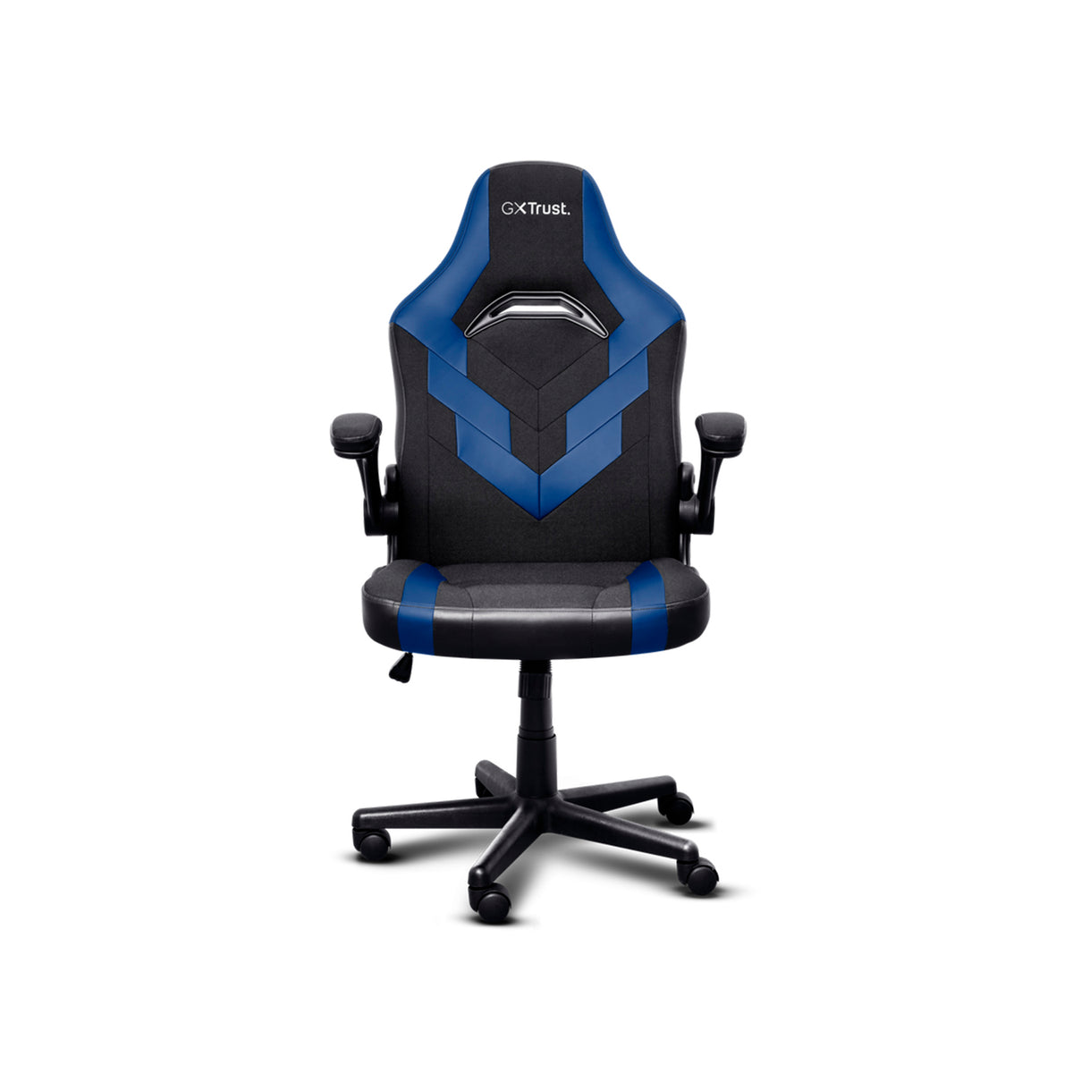 Silla gamer Trust Gxt 703B Riye - Negro Azul