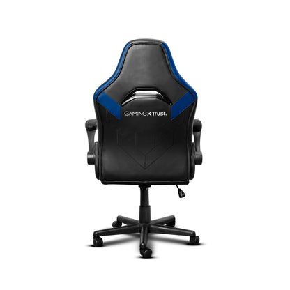Silla gamer Trust Gxt 703B Riye - Negro Azul