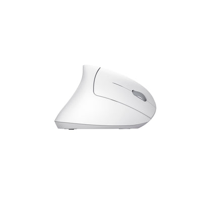 Mouse Trust Verto Ergonómico Inalámbrico - Blanco