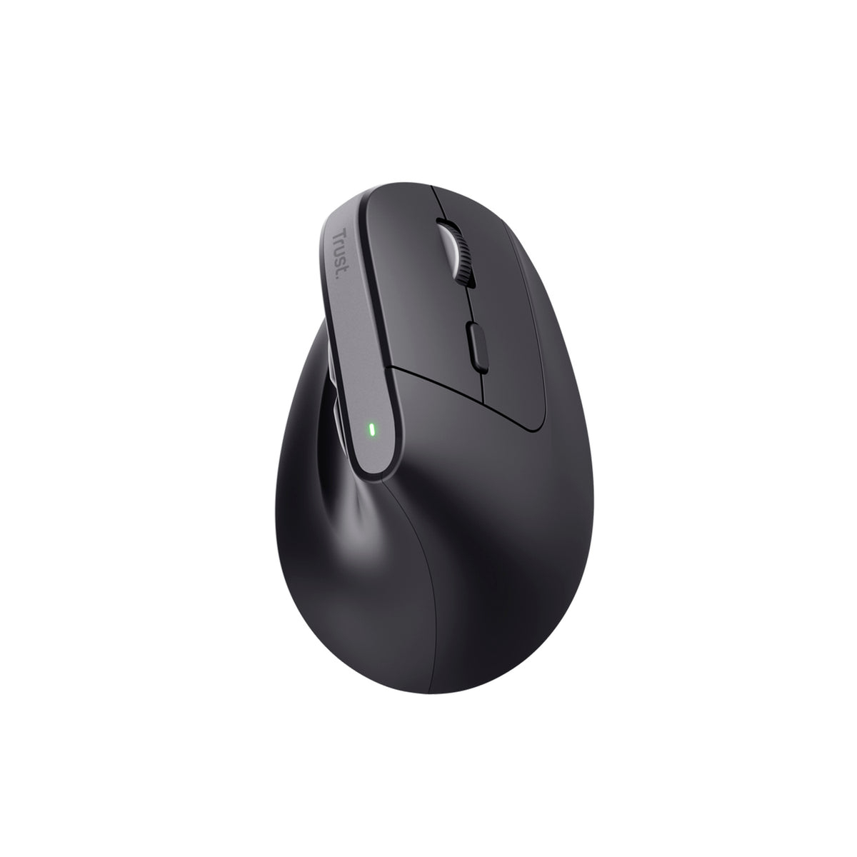 Mouse Trust Bayo+ Inalámbrico Ergonómico Multidispositivo - Negro