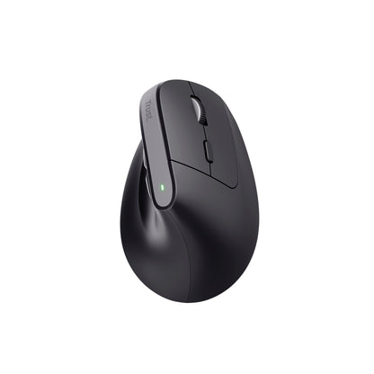 Mouse Trust Bayo+ Inalámbrico Ergonómico Multidispositivo - Negro