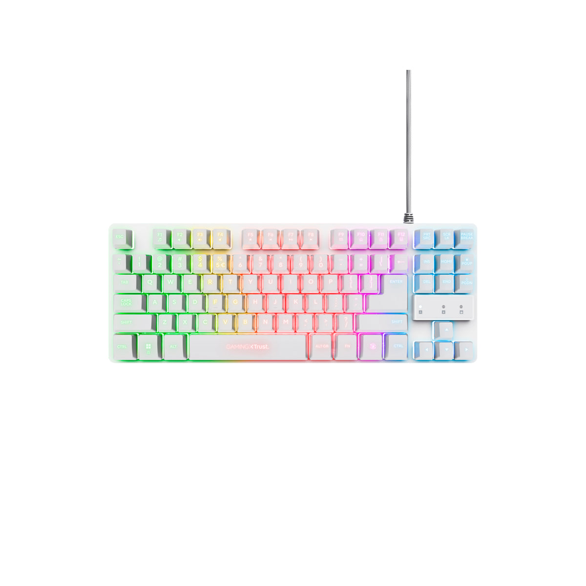 Combo Teclado y Mouse trust GXT 794W 3 en 1