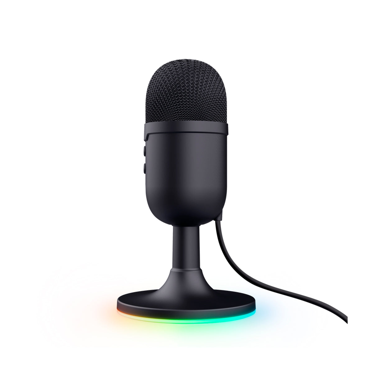 Micrófono Trust GXT 234 Yunix RGB Usb Streaming - Negro