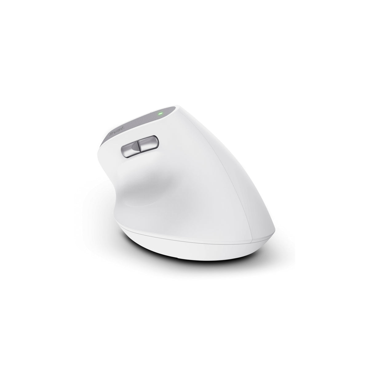 Mouse Trust Bayo II inalámbrico Ergonómico - Blanco