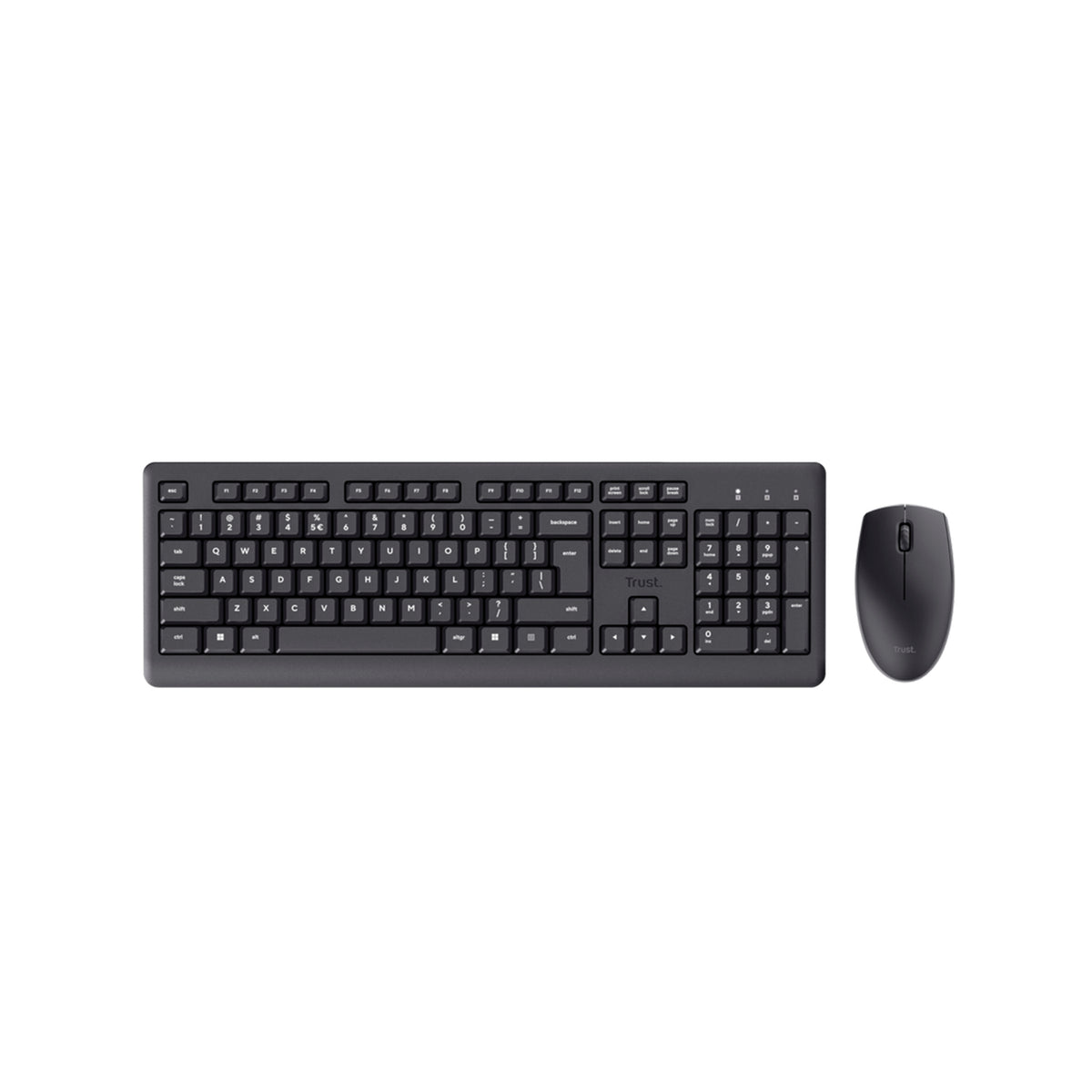 Combo Teclado y Mouse Trust Primo Inalámbricos