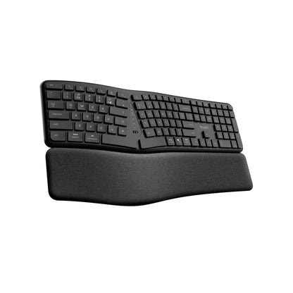 Teclado Trust Keyra Inalámbrico ergonómico multidispositivo