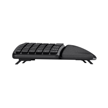 Teclado Trust Keyra Inalámbrico ergonómico multidispositivo