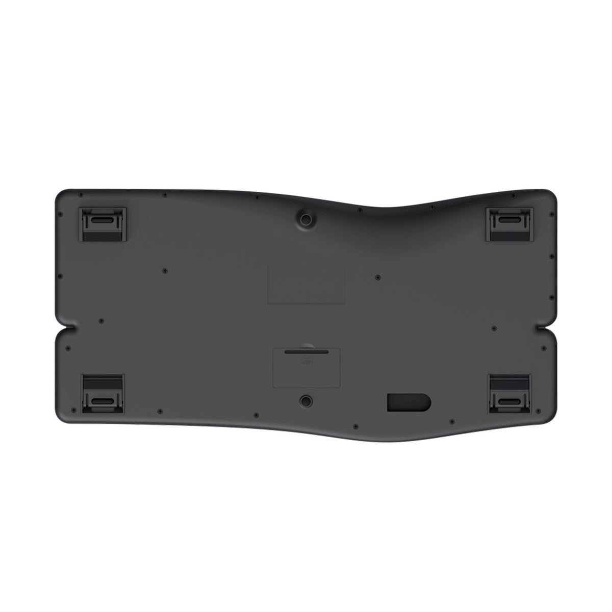 Teclado Trust Keyra Inalámbrico ergonómico multidispositivo