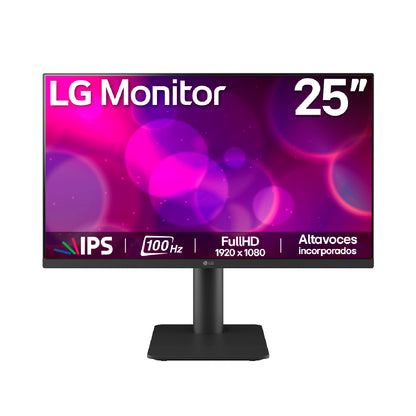 Monitor LG 25MS550 FHD 24,5 100Hz altavoces altura ajustable