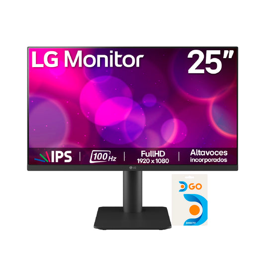 Monitor LG 25MS550 FHD 24,5 100Hz altavoces altura ajustable