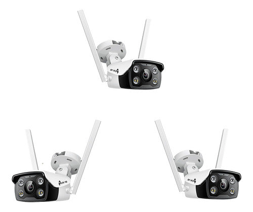 Cámara De Seguridad Ip/wifi Tp-link 4mp Vigi C340-w X3 Unid