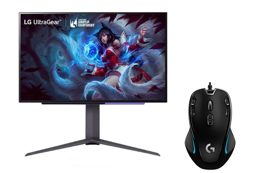 Monitor Gamer LG Ultragear 27gr95qe 27 Qhd Oled 240hz +mouse