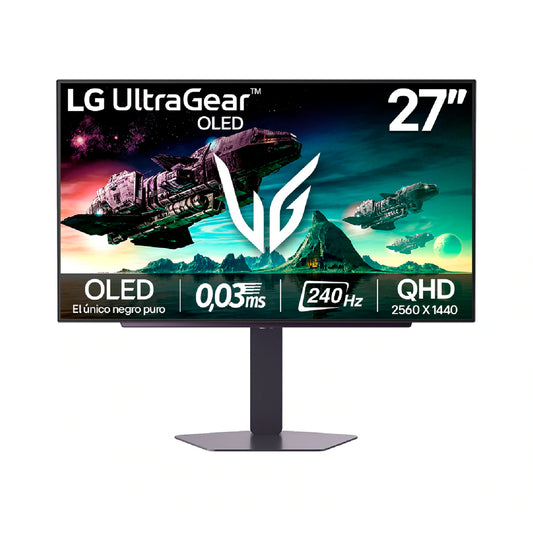 Monitor Gamer LG 27GX704A UltraGear GX7 OLED 27 240Hz 0.03ms