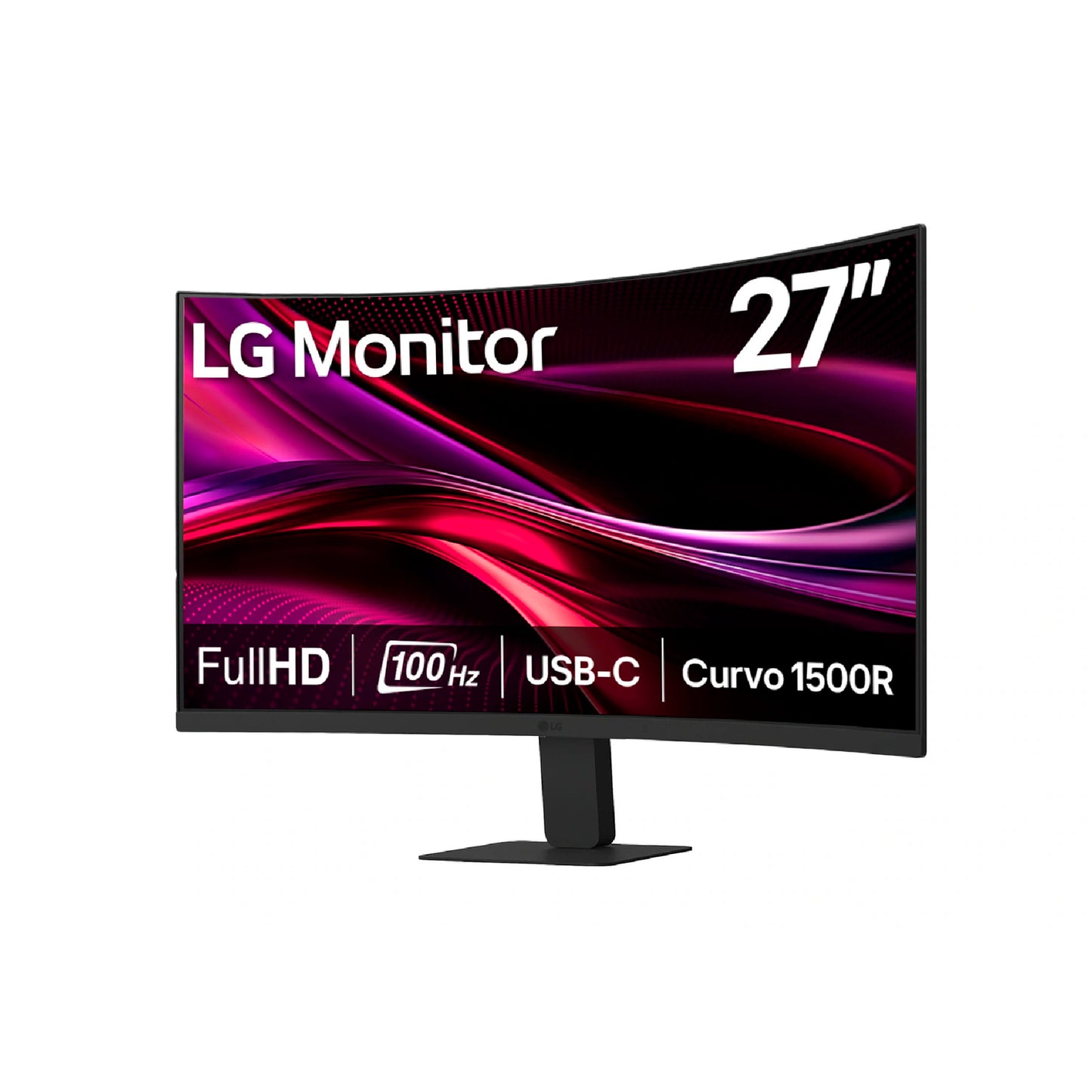 Monitor Curvo LG 27 27U421A-B FHD HDMI USB-C 100Hz