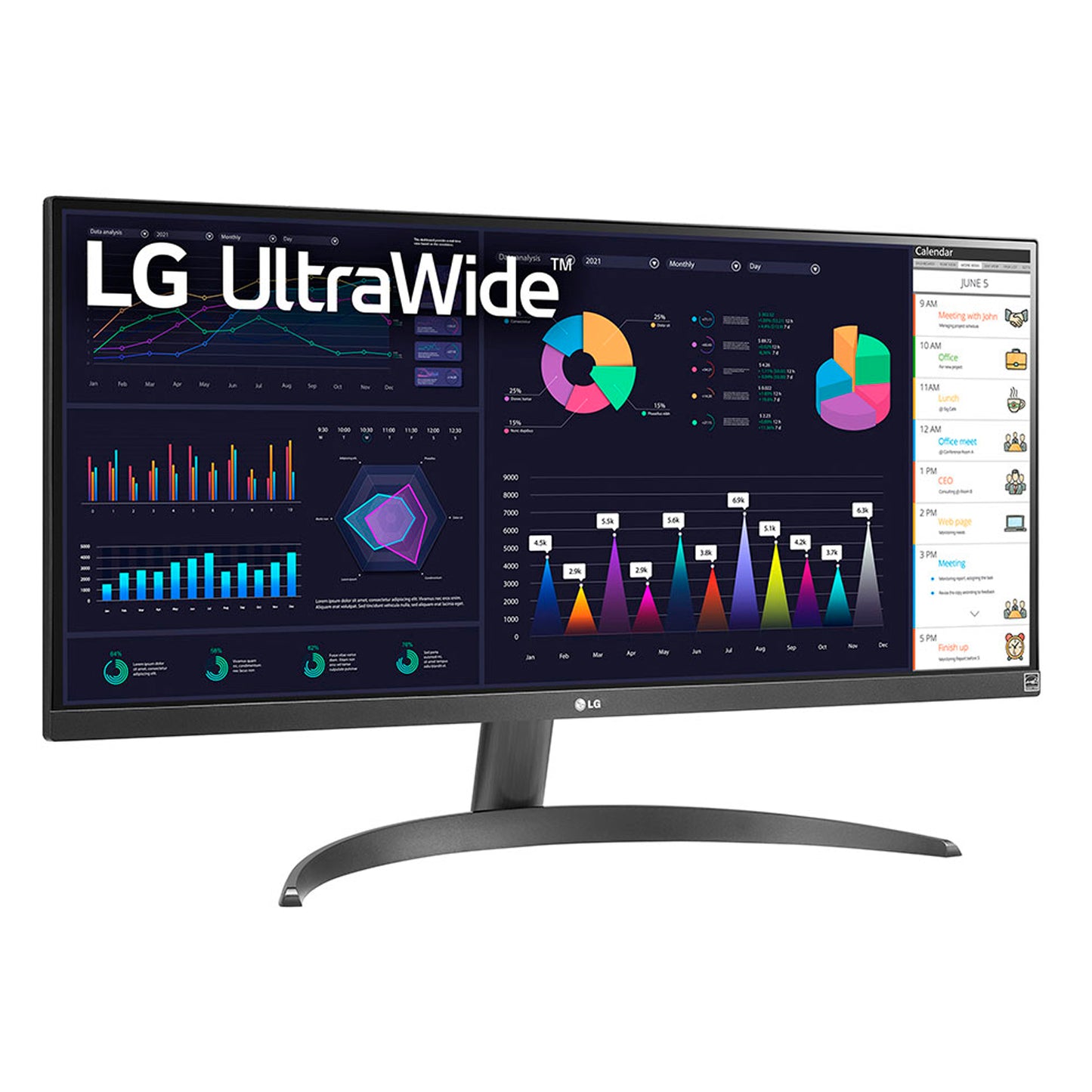 Monitor UltraWide LG 29WQ500-B 29” IPS FHD AMD FreeSync