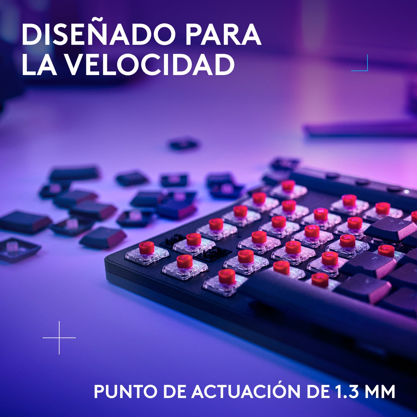Teclado Inalámbrico Logitech G G515 Gamer LIGHTSPEED RGB TKL