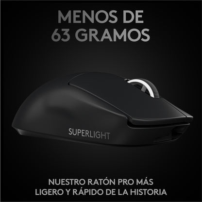 Mouse Gamer Inalambrico Logitech Pro Series Pro X Negro