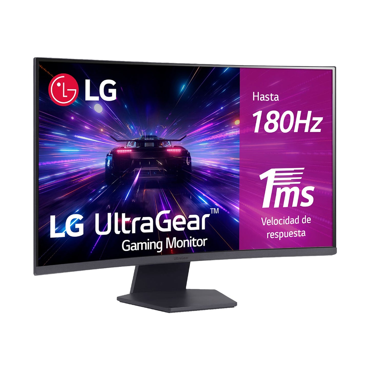 Monitor Gamer UltraGear LG 32” 32GS60QC-B QHD 180Hz 1ms