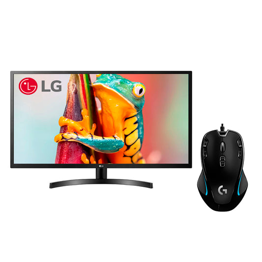 Monitor LG Ips 32 Amd Freesync 32mn600p-b 75hz Fhd + Mouse