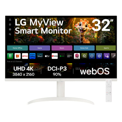 Monitor Smart LG 32SR75U 32” 4K UHD webOS USB Typo-C
