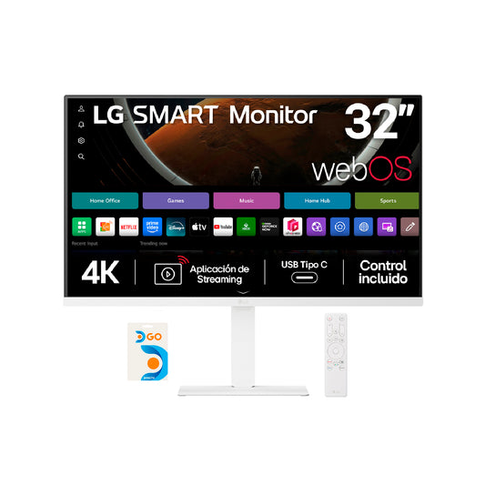 Monitor LG 32U720SA Smart 32 VA 4K UHD WebOs