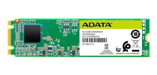 Disco De Estado Solido Ssd 240gb M2 Adata Su650 3d