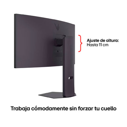 Monitor Gamer LG 34G600A UltraGear Curvo WQHD 34 160Hz 1ms