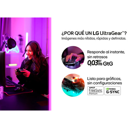Monitor Curvo Gamer UltraGear LG 34GX900A WQHD 240Hz OLED 34