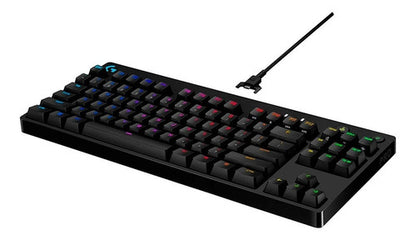 Teclado Mecánico Logitech G Pro Gamer Rgb Lyghtsync Usb