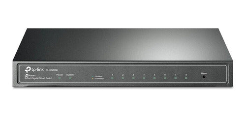 Switch Tp-link Tl-sg2008 Smart 8 Puertos