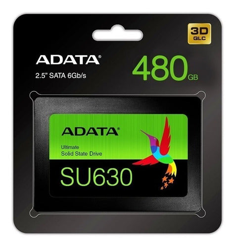 Disco De Estado Solido Ssd 480gb Adata Su630 3d Sata 2.5