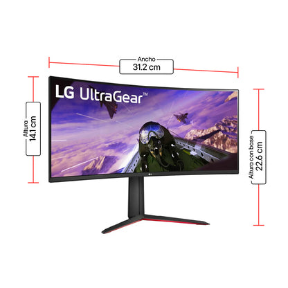 Monitor Gamer Curvo LG 34GP63A 34 AMD FreeSync QHD 160Hz 1ms