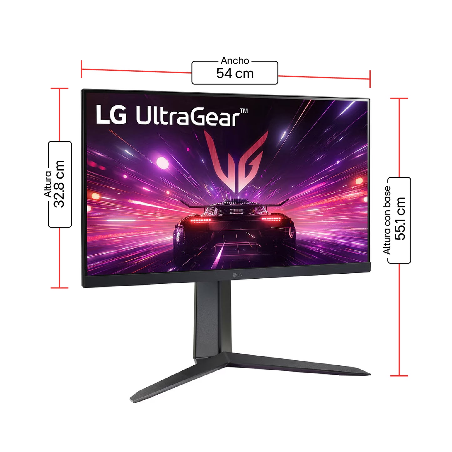 Monitor Gamer LG 24GS65F 24 FHD IPS 180Hz 1ms UltraGear