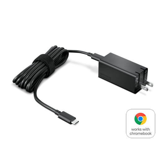 Cargador Lenovo 65W Gan USB Type-C - Negro