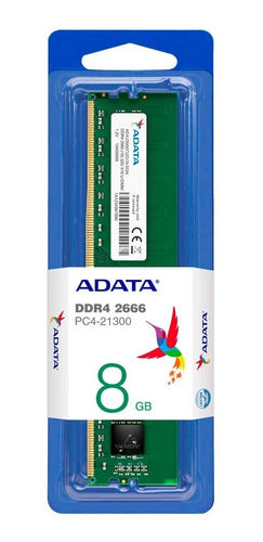 Memoria Ram 8gb Para Pc Ddr4 2666 Adata