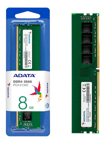 Memoria Ram 8gb Para Pc Ddr4 2666 Adata