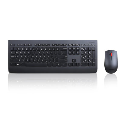 Combo teclado y mouse lenovo inalambrico - Negro