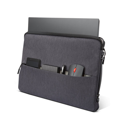 FUNDA LENOVO BUSINNES 15.6 2 BOLSILLOS POLIESTER GRIS CARBON