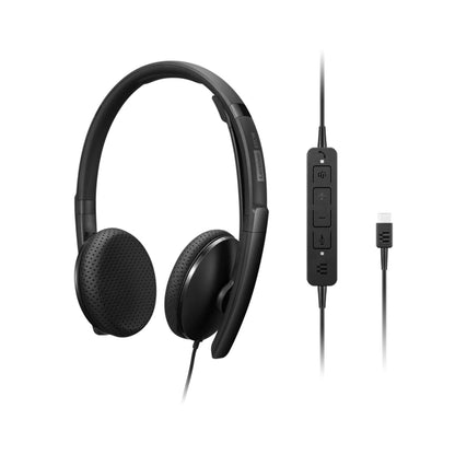 Diadema Lenovo Wired VOLP - Negro