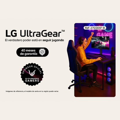 Monitor Gamer LG 27GS65F 27 FHD IPS 180Hz 1ms UltraGear