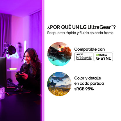 Monitor Gamer LG 32GN55R-B 32 VA FHD 1ms 165Hz AMD FreeSynC