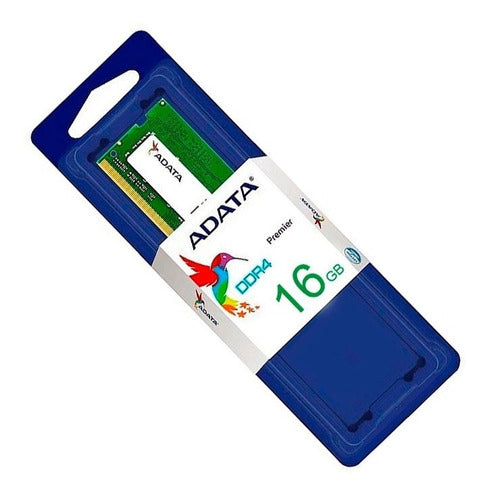 Memoria Ram 16gb Adata Para Portátil Y Aio Ddr4 2666mhz