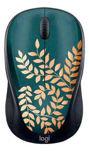 Mouse Logitech M317c - Inalámbrico - Usb - Golden Garden