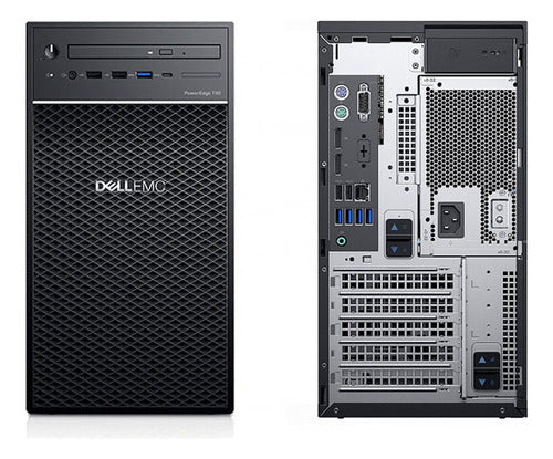 Servidor Dell Poweredge T40 Xeon E-2224g 3,5ghz 16gb 1tb Dvd