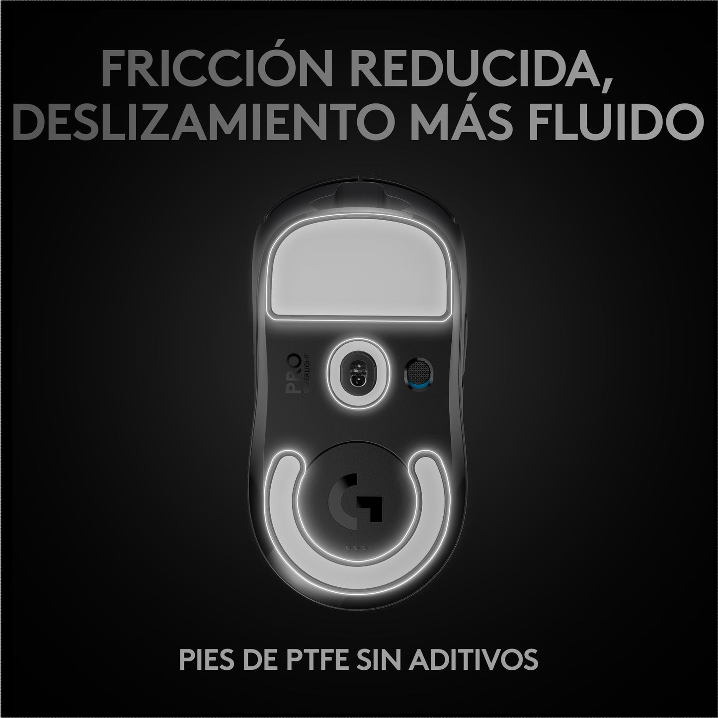 Mouse Gamer Inalambrico Logitech Pro Series Pro X Negro