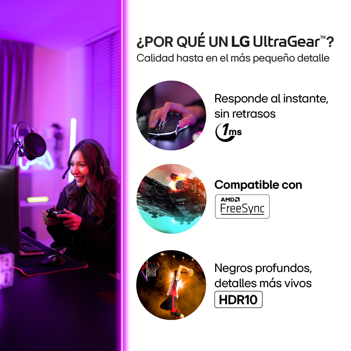 Monitor Gamer Curvo LG 34GP63A 34 AMD FreeSync QHD 160Hz 1ms