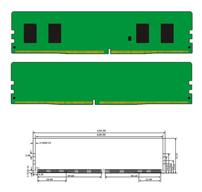 Memoria Ram 16gb Para Pc Torre Ddr4 2400 Kingston Escritorio