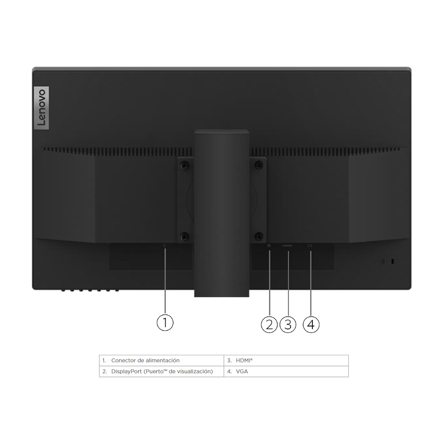 Monitor Lenovo ThinkVision E22-28 4ms 60Hz Full-HD 22"
