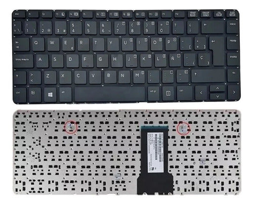 Teclado de repuesto Para Portatil Hp 430-g1 Español - Negro
